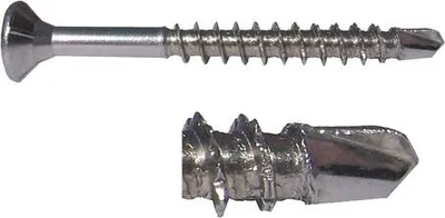 Produktbild von TX-Holzschraube A2 Edelstahl Senkkopf Teilgewinde Bohrspitze 4,0x35 mm Pack a 200 Stück