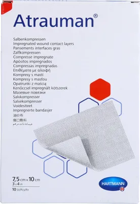 Produktbild von ATRAUMAN 7,5x10 cm steril Kompressen