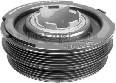 Produktbild von METZGER 6400041 Riemenscheibe Kurbelwelle für LAND ROVER Freelander SUV (L314) 150mm 5-Rippen