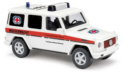 Produktbild von Busch 51419 - 1/87 Mercedes-G 90, DRK Wasserwacht - Neu