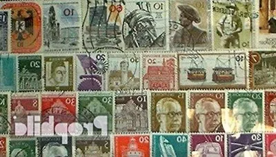 Immagine prodotto di Timbri da collezione filatelici - Berlino Ovest - 100 pezzi - Multicolori