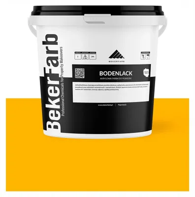 Produktbild von Acrylfarbe für Pflastersteine und Beton, Farbe: Verkehrsgelb, 1 Liter