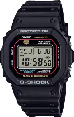 Produktbild von Casio G-Shock DW-5600UE-1, Harz, Harz, Mineral, CR2016, 5 Jahr(e), 48,9 mm
