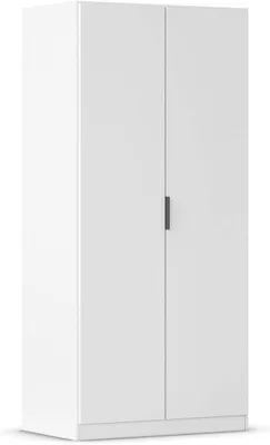 Imagen del producto de Armario, color blanco, ancho de 91 cm