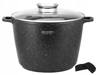 Produktbild von Edenberg Topf Marmor Beschichtung 6.2L Induktion 24cm