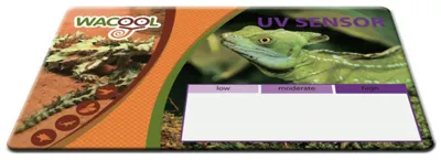 Image de Repti-Zoo Carte de mesure UV, réutilisable