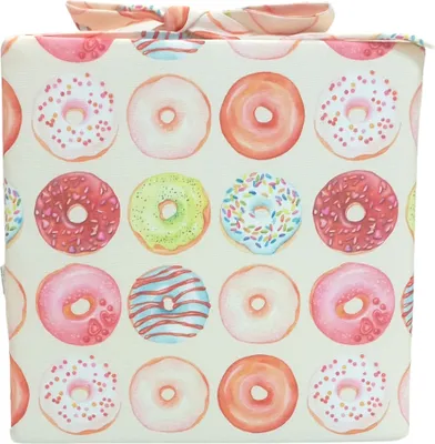 Produktbild von Emi&Sam SITZKISSEN Sitzerhöhung für Kinder Stuhlkissen Kinderstuhl Hochstuhl Tragbar Baby Kind Stuhl Kissen 6. Donuts