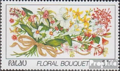 Produktbild von Briefmarken Palau-Inseln 1988 Mi 229 (kompl.Ausg.) postfrisch Freimarke: Blüten