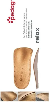 Produktbild von Pedag Relax - 3/4 Anatomisches Fußbett mit Spreizfußpelotte und Längsgewölbeunterstützung - 43