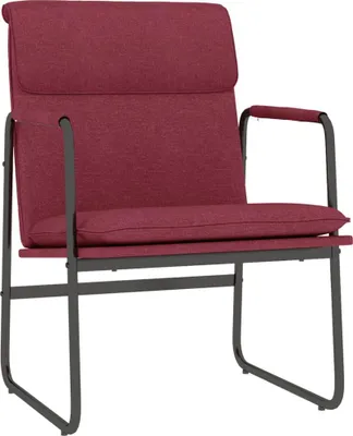Produktbild von vidaXL Loungesessel Weinrot 55x64x80 cm Stoff