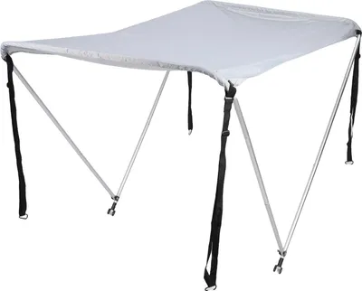 Produktbild von Bootsoberteil-Ersatzabdeckung, Aluminiumlegierungsrahmen, wasserdichtes Oxford-Tuch, Sonnenschutz-Markise für Kanus, Kajaks