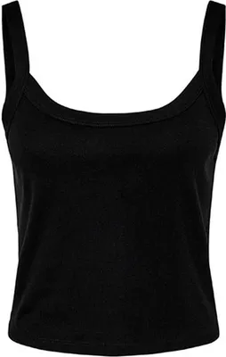 Produktbild von Bella WomenŽs Micro Rib Spaghetti Strap Tank