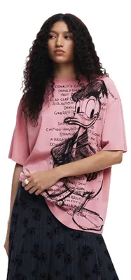 Productafbeelding van Desigual dames T-shirt, zwart, maat XS