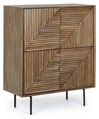 Produktbild von Highboard Darsey 92 x 110 x 40 cm Mangoholz