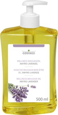 Produktbild von cosiMed® Wellness Massageöl Amyris-Lavendel, 500 ml