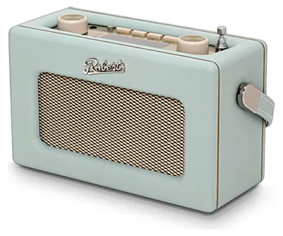 Productafbeelding van Roberts Radio Revival Uno Solar, Bluetooth, eierschale blauw