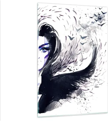 Produktbild von Bilder auf glas - Einteilig - Erwachsene emotional Fantasie - 80x120cm - Glasbilder - Wandbilder - Bilder - Wanddekoration aus Glas - Glas Bilder - Wandbild auf Glas - GPA80x120-3062