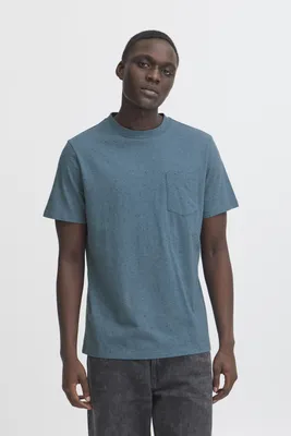 Produktbild von Blend BHJEVAN Herren T-Shirt Kurzarm Shirt Baumwollmischung regular fit