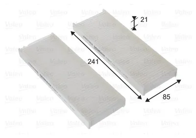 Produktbild von VALEO 715817 Innenraumfilter Pollenfilter passend für PEUGEOT 301