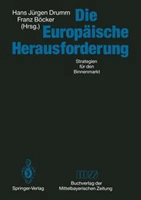 Obrázek produktu pro Die Europäische Herausforderung