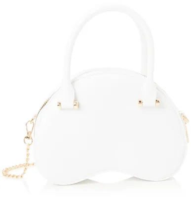 Produktbild von FELIPA Women's Damen Handtasche in Bohnenform Clutch, Weiss