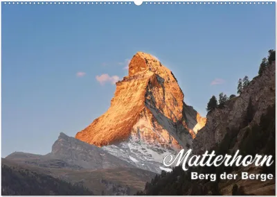 Produktbild von Matterhorn - Berg der Berge (Wandkalender 2026 DIN A2 quer), CALVENDO Monatskalender