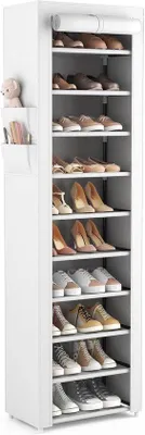 Produktbild von Famanu Schuhregal mit 10 Ebenen für 20-22 Paar Schuhe - platzsparend
