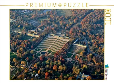 Produktbild von Calvendo Schloss Sanssouci mit Weinberg-Terrassen und Großer Fontäne 1000 Teile Puzzle quer 640x480mm, Witkowski Bernd; 7347901