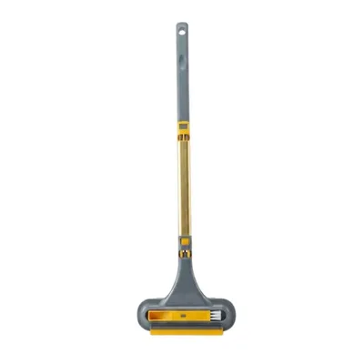 Obrázek produktu pro Všestranný čisticí kartáč 63 x 20 cm, domácí drátěnka s ergonomickým úhlem, kartáč na čištění oken – SCRUBZILLA