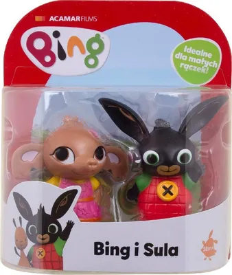 Obrázek produktu pro Sada 2 figurek králíka Binga a Suly.