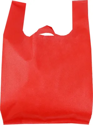 Immagine prodotto di INF Borsa spesa ecologica 35x60 cm rossa