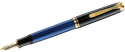 Immagine prodotto di Pelikan Füllhalter M600 Schwarz-Blau  F Geschenkbox