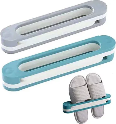 Image de Ensemble de rangement pour chaussures / Support à chaussures - Étagère à chaussures pour le rangement et l'organisation des chaussures