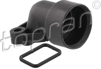 Produktbild von TOPRAN 702 293 Kühlmittelflansch für RENAULT Clio III Schrägheck (BR0/1, CR0/1) Wasserflansch
