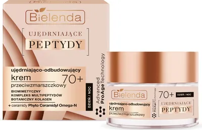 Immagine prodotto di Bielenda Peptidi rassodanti Crema viso giorno e notte 70+ 50 ml