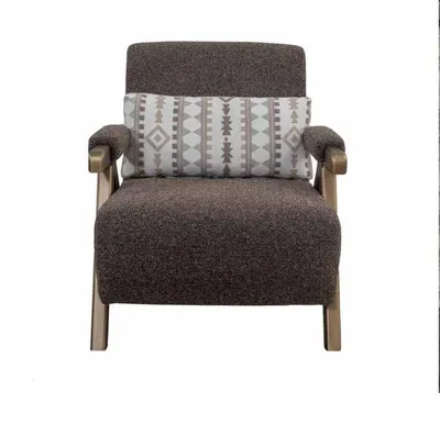 Zdjęcie produktu dla Brauner Sessel Designer Einsitzer Wohnzimmer 1-Sitzer Luxus Stuhl