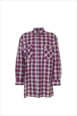 Produktbild von Planam Flanellhemd 2001 Gr. 43/44 rot kariert