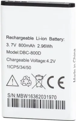 Productafbeelding van Vervangende accu DBP-800B DBP-800A DBC-800D geschikt voor Doro Phone Easy 5030 6520 6026 6030 6620 5516 6530 6051