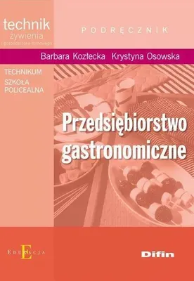 Obrázek produktu pro Przedsiębiorstwo gastronomiczne podręcznik