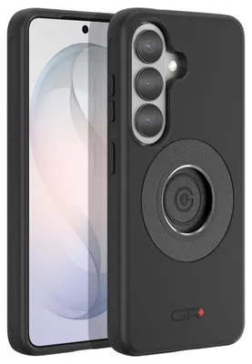 Imagen del producto de GRxplore, funda MagSafe para Galaxy S26, resistente a golpes, con soporte para motocicleta y bicicleta, color negro