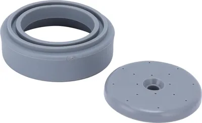 Image de Kit de réparation pour vaporisateur d'hôtel, cache-robinet pour douchette de cuisine professionnelle, 9957 gris