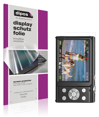 Produktbild von 4x Schutzfolie für Aasonida DC402 klar Displayschutzfolie Folie Display Schutz dipos