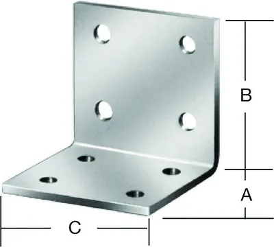 Immagine prodotto di Connettore angolare Vormann 40 x 40 x 40 mm