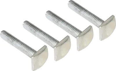 Obrázok produktu pre 4 matice s T-drážkou M6x40mm Adaptér T-drážky strešného nosiča Matice s T-drážkou 20x20mm