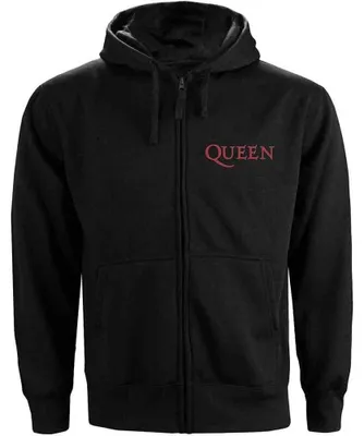 Obrázek produktu pro Queen Classic Crest (Back Print) Black M Dámské Mikina