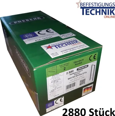 Produktbild von Prebena Klammern WD-70CNK 70mm verzinkt 4C-WD75 Haubold BK 2570 PN 2575 KL-54 2,88M P