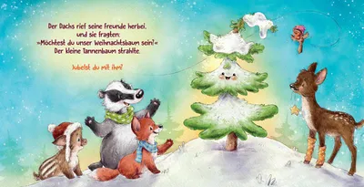 Image de Der kleine Tannenbaum feiert Weihnachten