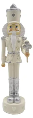 Immagine prodotto di Clayre & Eef Schiaccianoci 17 cm Beige Plastica color argento