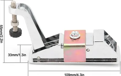 Produktbild von Kompressionsriegel, nicht verriegelbar, Werkzeugkasten, Schrank, Kofferschloss, Zinklegierung für Schiffsanhänger (Silber)