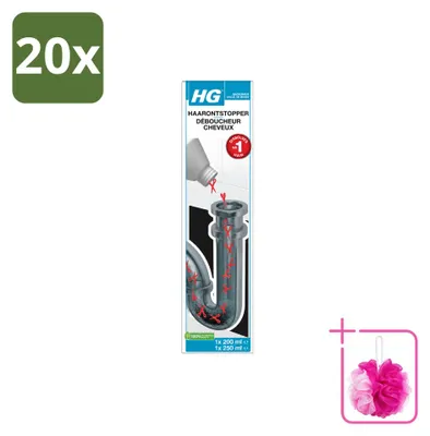 Produktbild von 20 x HG Haarontstopper - 450 ml - Sparpackung - 20 Stücke
